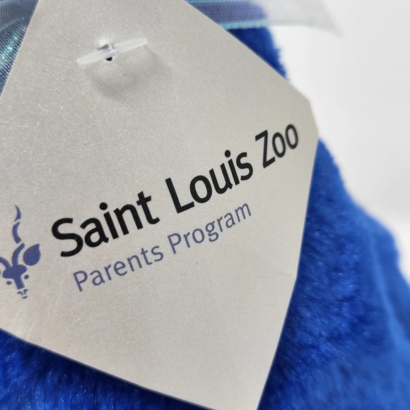 Wild Republic Hyacinth Macaw Blue Parrot Bird Plush 12" Stuffed Animal Soft Toy - Picture 2 of 7